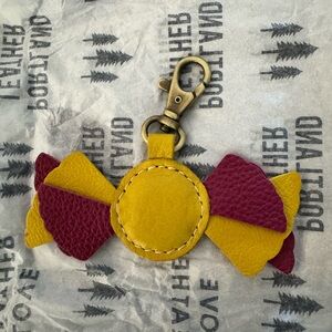 Portland Leather Candy shaped keychain/bag charm